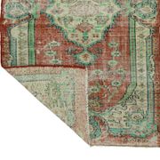 Anatolian handmade vintage rug 223 cm x 133 cm