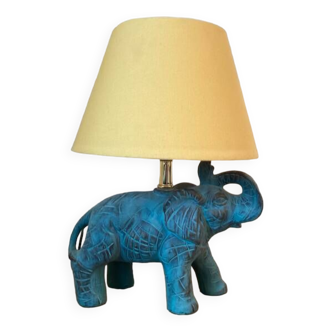 Lampe éléphant vintage