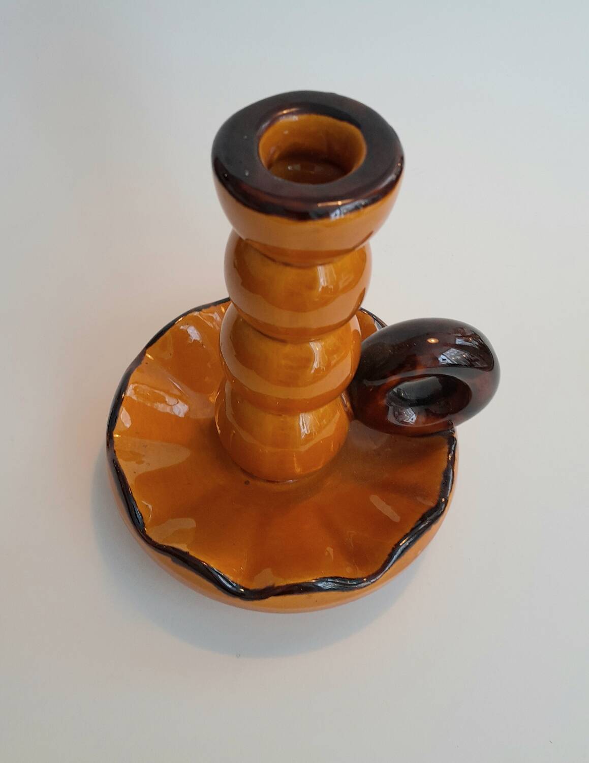 Ceramic candle holder