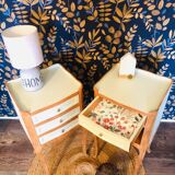 Pair of Louis XV style bedside tables