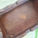 Antique stool bench carved Louvre stores