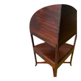 19th century mahogany corner cabinet