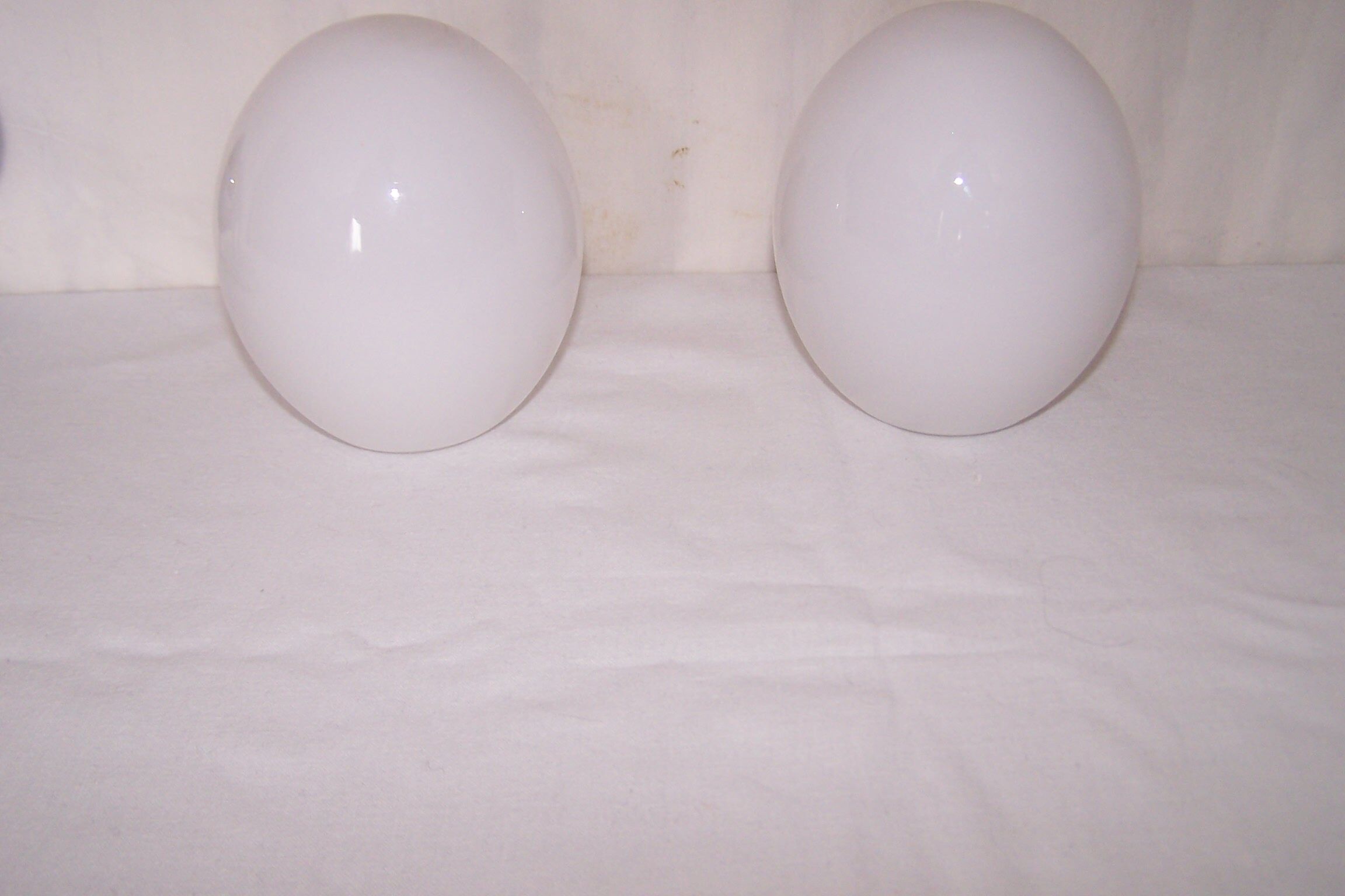 Pair of wall light egg-years 70