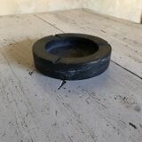 Black marble ashtray