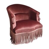 Fauteuil vintage crapaud