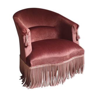 Fauteuil vintage crapaud