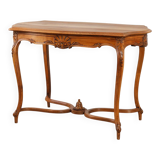 Late 19th‑century Walnut side table in the Louis XV style, France