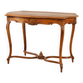 Late 19th‑century Walnut side table in the Louis XV style, France