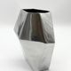 Vase "Prisme" en fonte d’aluminium, années 1980