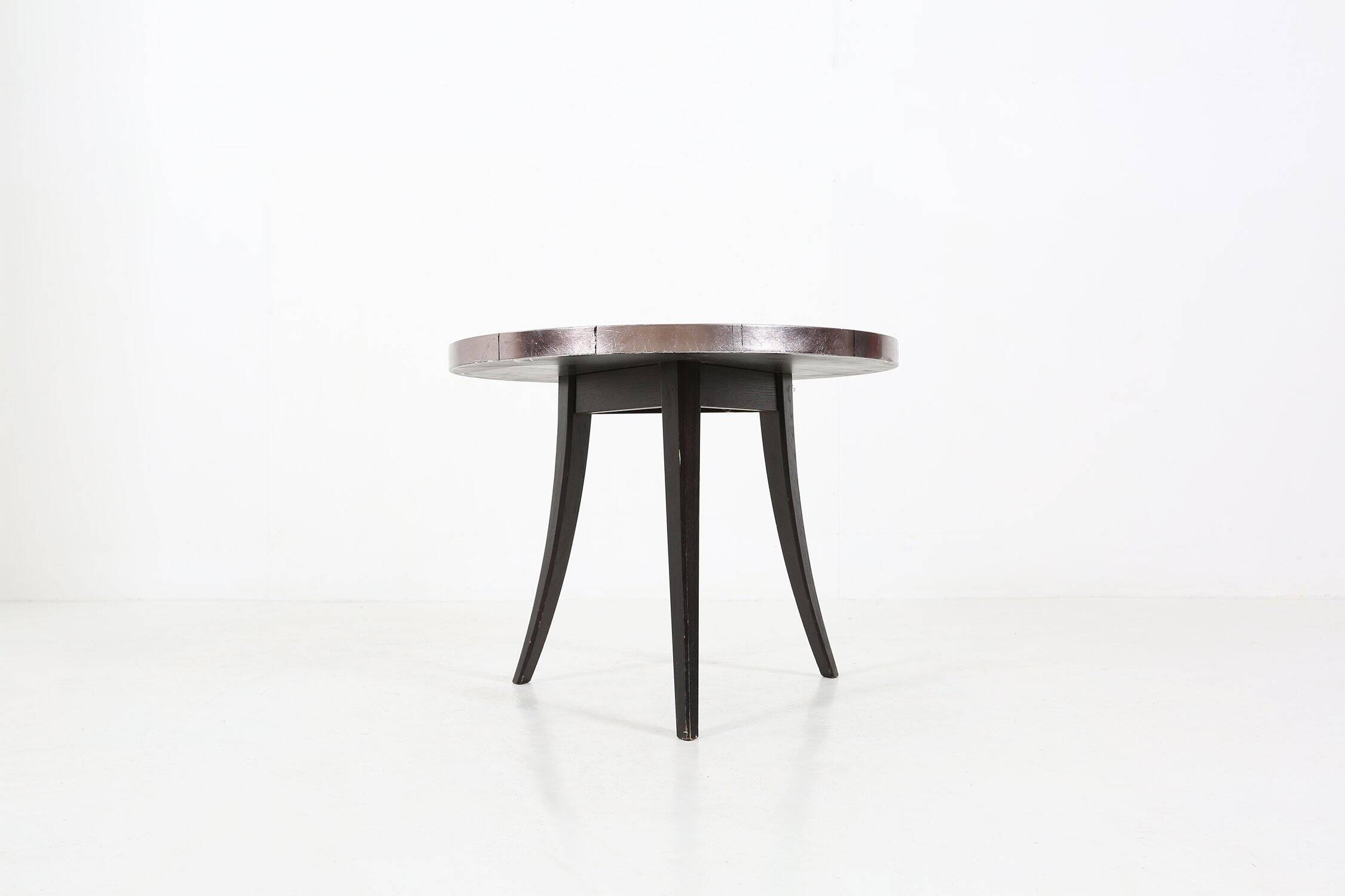 Vintage Space Age French Tripot Coffee Table, 1980s