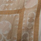 Hand knotted rug, vintage turkish rug 140x144 cm