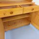 Charlotte Perriand Les Arcs vintage pine storage unit from the 60s 70s