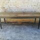 Table de ferme de 227 cm