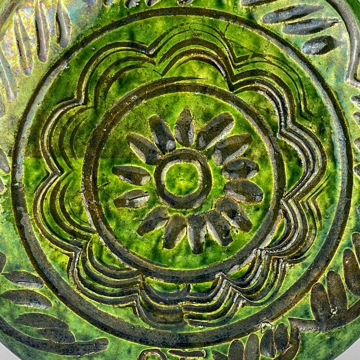 Vintage ceramic bottle by Velimir Dordevic, 1970s