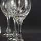 Service de 6 verres à vin et carafe en cristal atelier du cristal