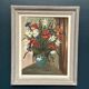 Original Oil on Panel “Bloomer” by Hartiviq Dated 1954 Vintage & Framed 57×66cm