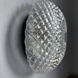 Vintage glass round wall lamp/ceiling