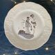 5 dessert plates art deco style