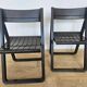 Pair of Rare Folding Chairs Dabaya, Allibert, France, 1970s
