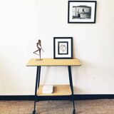 Vintage and chic trolley on wheels