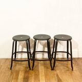 Set of 3 Nicolle stools
