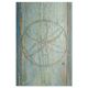 Old weathered teak screen
