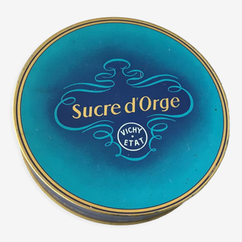 Boîte sucre d'orge Vichy - grand modèle