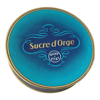 Boîte sucre d'orge Vichy - grand modèle