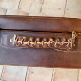 Antique leather suitcases