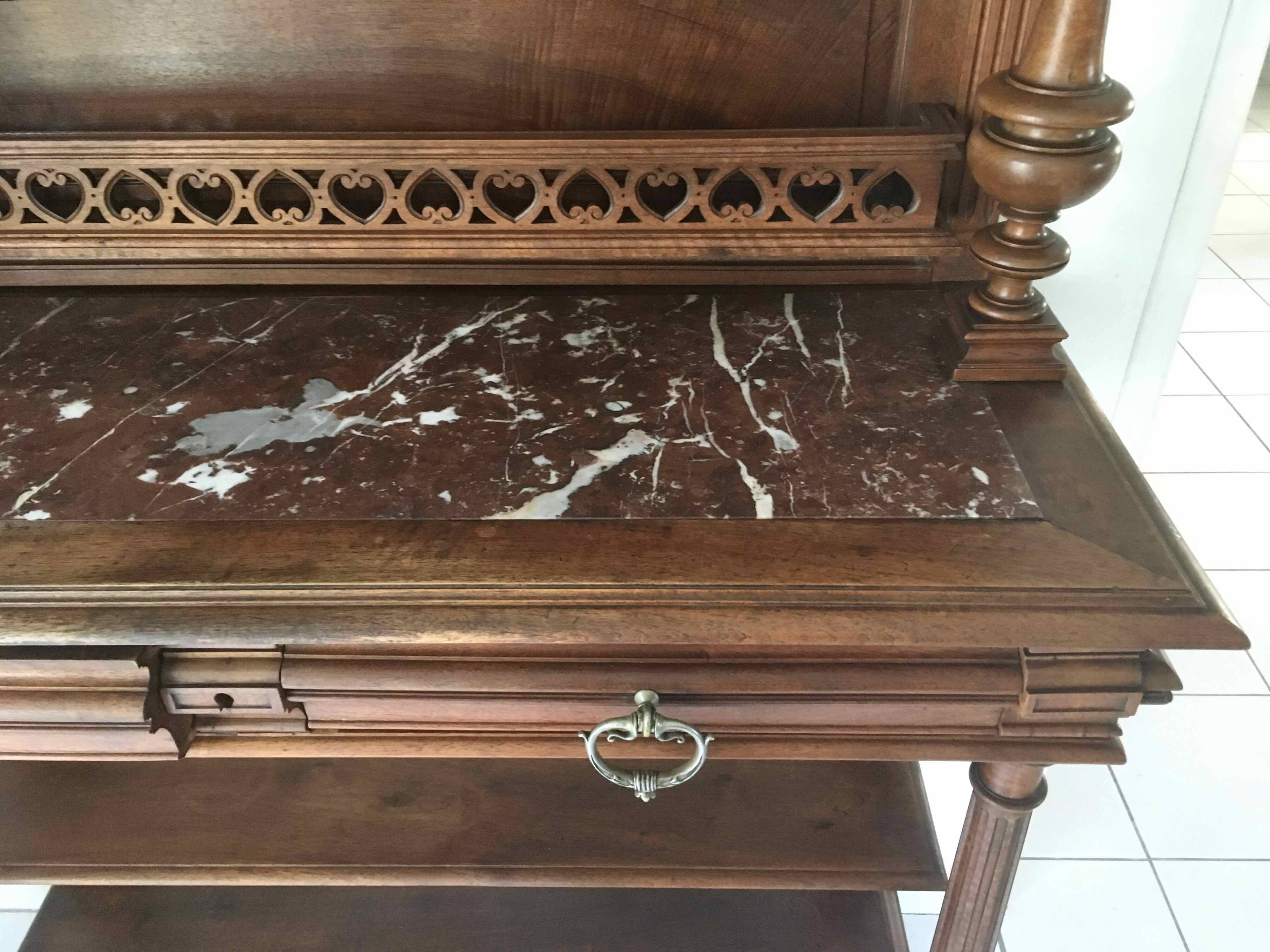 Restaurant serving console early 20th century