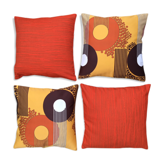 Set of 4 Original 1960s Liberty Vintage Cushion Covers