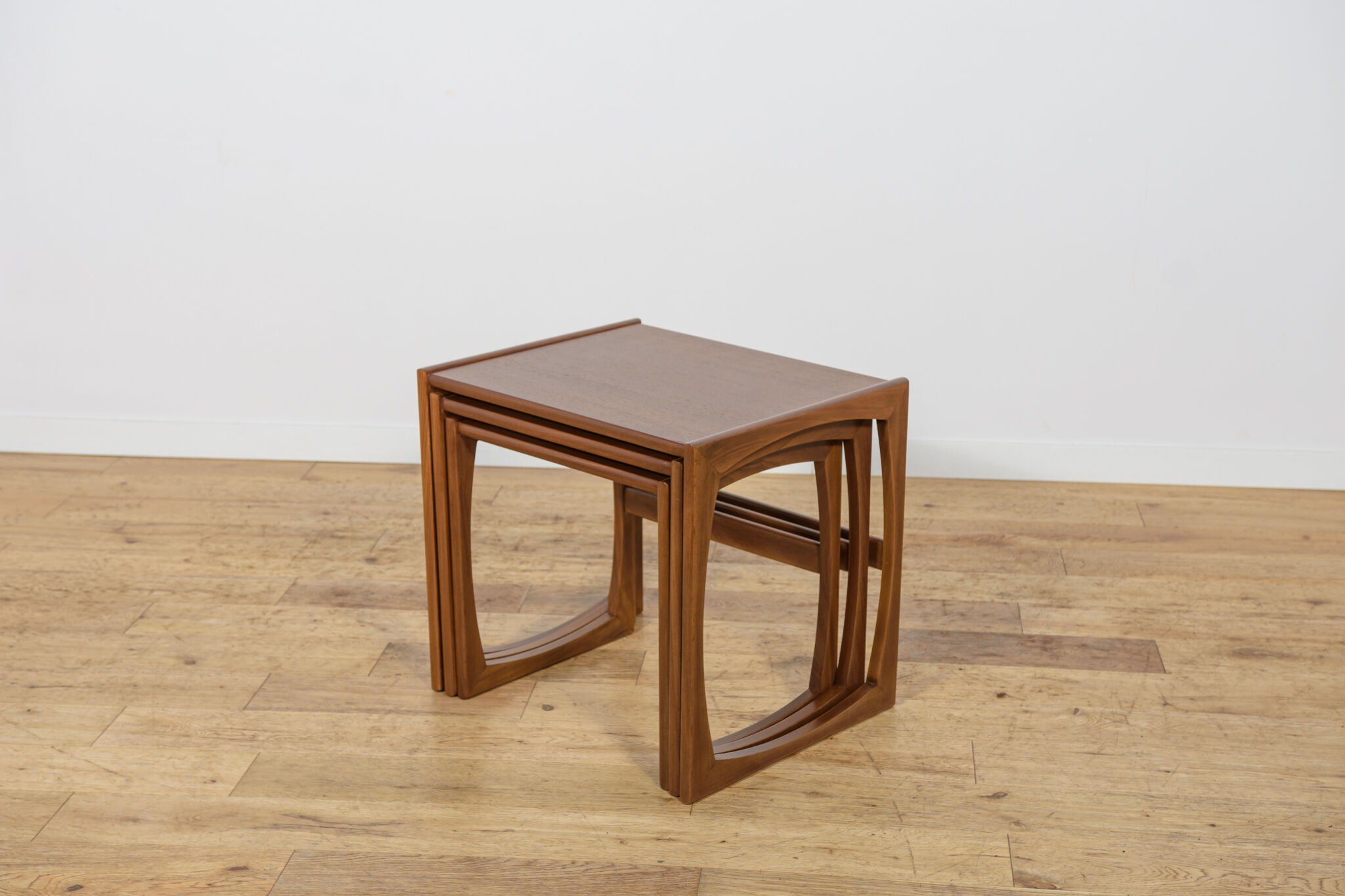 Mid-Century Modern Teak Nesting Tables Designed by R. Bennett for G-Plan, United Kingdom, 1960s