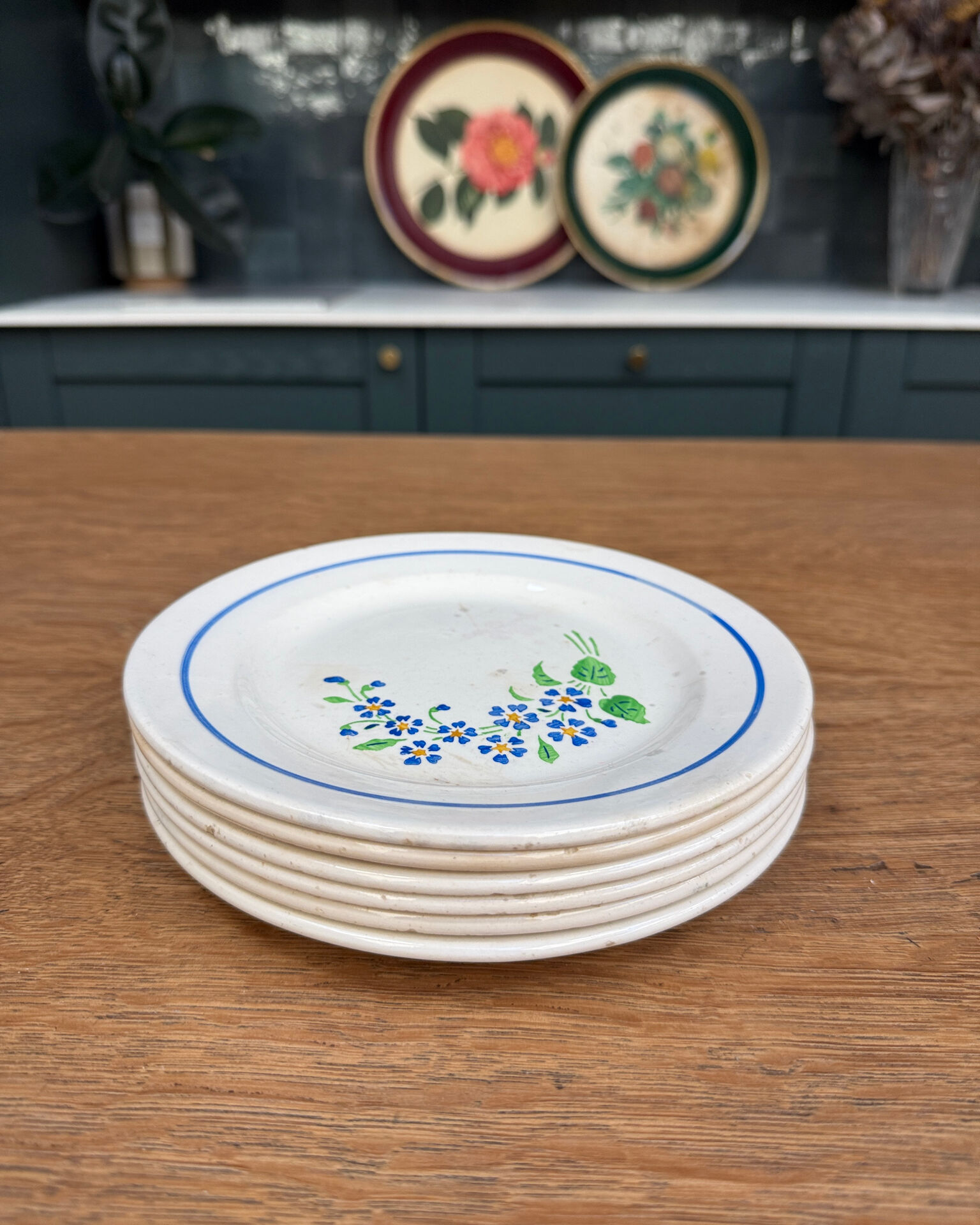 Dessert plates Badonviller