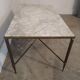 Vintage brass and marble coffee table