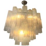 Lustre en verre de Murano