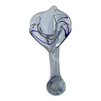 Vintage blown glass vase