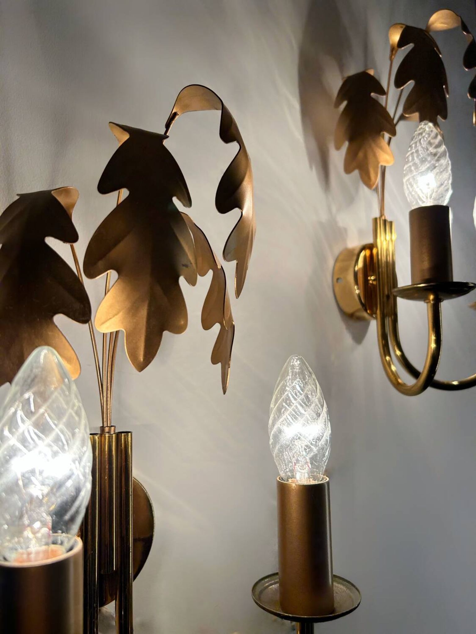 Naturalist wall lights from the 70s/80s (X2)