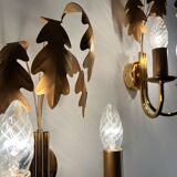 Naturalist wall lights from the 70s/80s (X2)