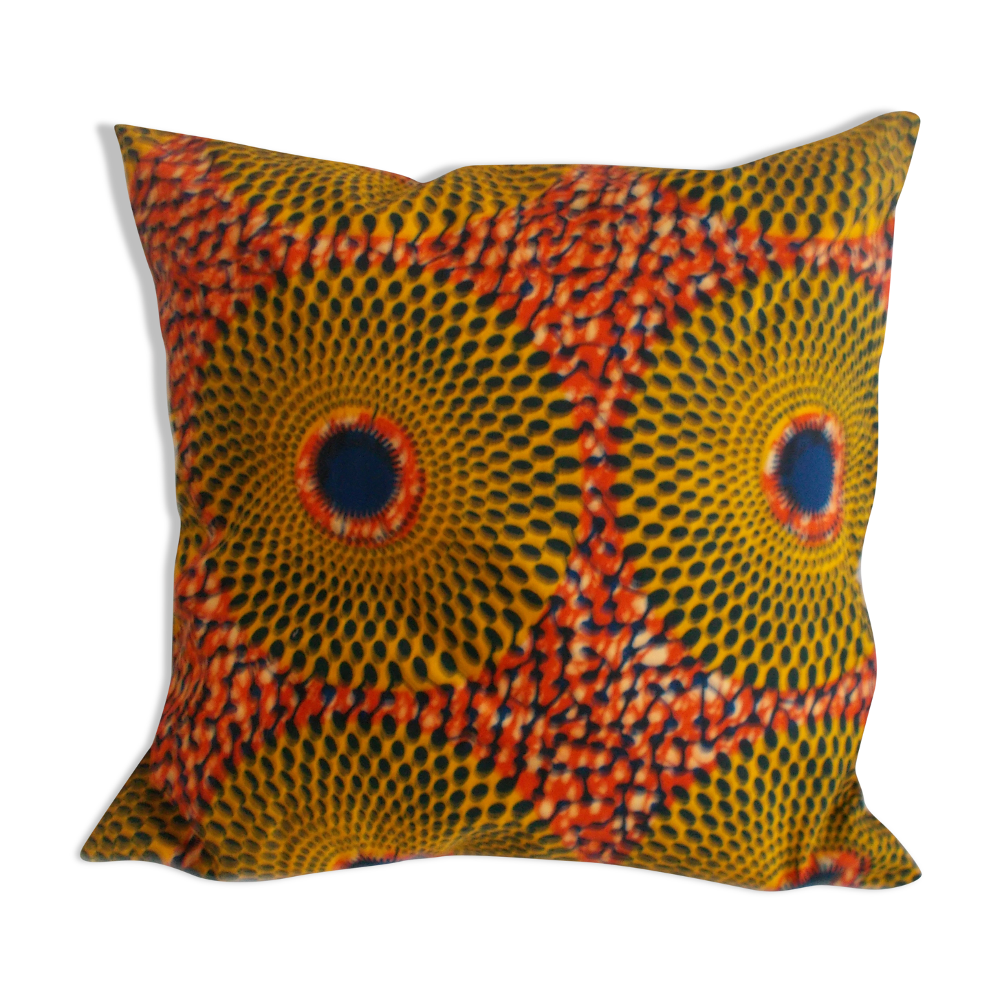 Wax cushion cover 40 cm x 40 cm
