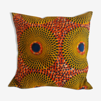 Wax cushion cover 40 cm x 40 cm