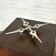 Nagel candle holder star by Fritz Nagel and Caesar Stoffi