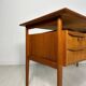 1960s Vintage Mid-Century Danish Teak Writing Desk