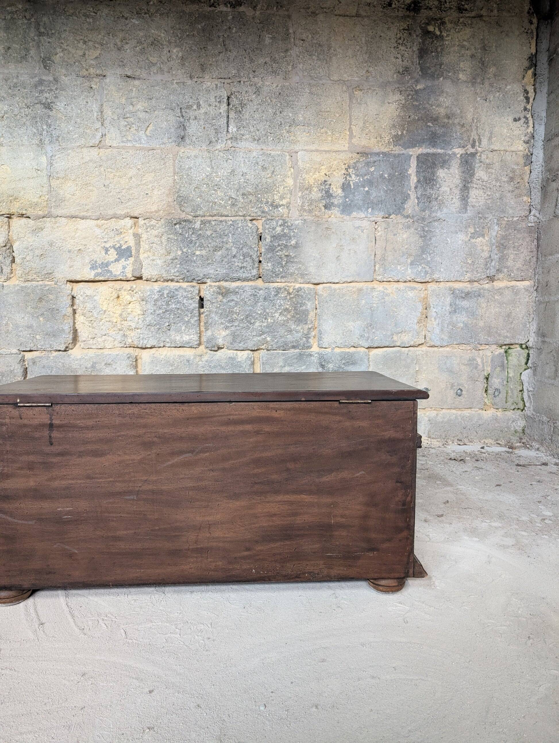 Wooden chest