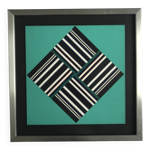 Günter FRUHTRUNK, Seh-Übung, 1967. Original screenprint signed in pencil