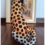 Léopard en céramique