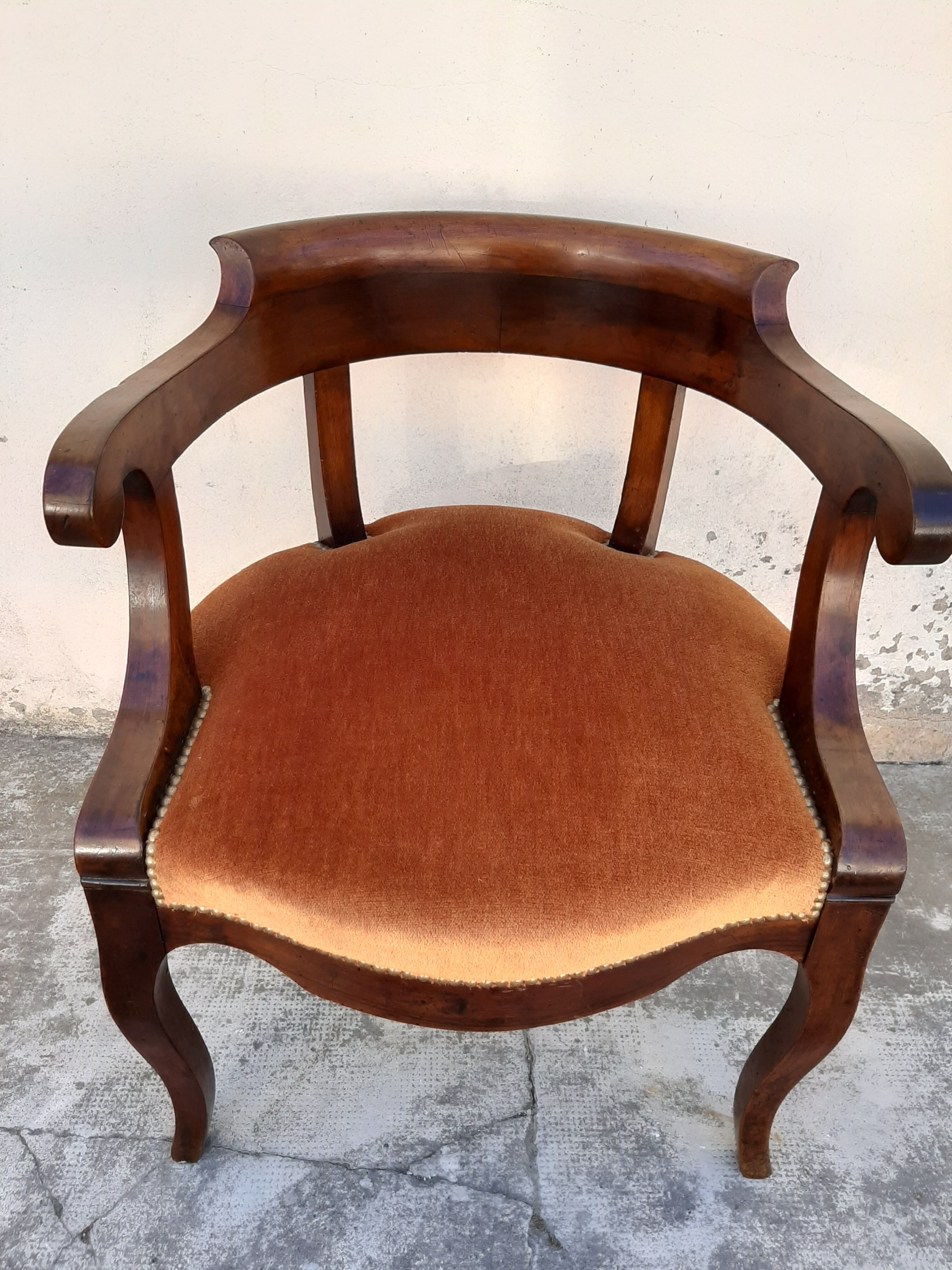 Fauteuil de bureau Louis Philippe 1900