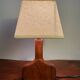 Lampe bois à poser artisanal