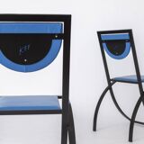 4 Dining Chairs by Karl Friedrich Förster for KFF Germany, 1980s, Set of 4