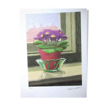 Lithographie de David Hockney signée et numérotée
