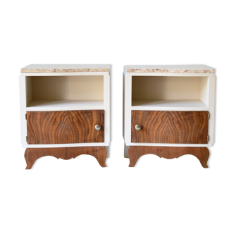 Pair of bedsides